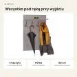 Wieszak ścienny pionowy - Beton - Na ubrania