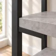 Regał Metalowy Loftowy Industrialny Beton