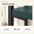 Regał Metalowy Loftowy Industrialny Zielony
