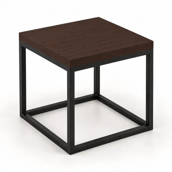 Stolik kawowy metalowy - Wenge