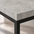Stolik kawowy metalowy - Beton