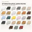 Biurko narożne loft - Dąb Złoty