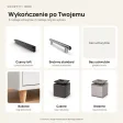 Komoda do przedpokoju z siedziskiem - Biała