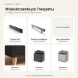 Komoda do przedpokoju z siedziskiem - Czarna