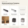 Komoda do przedpokoju z siedziskiem - Dąb Złoty