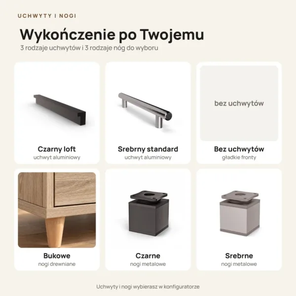 Komoda do przedpokoju z siedziskiem - Dąb Sonoma