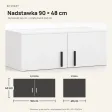 Nadstawka do szafy Kamil - Biała