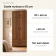 Nadstawka do szafy Kamil - Orzech