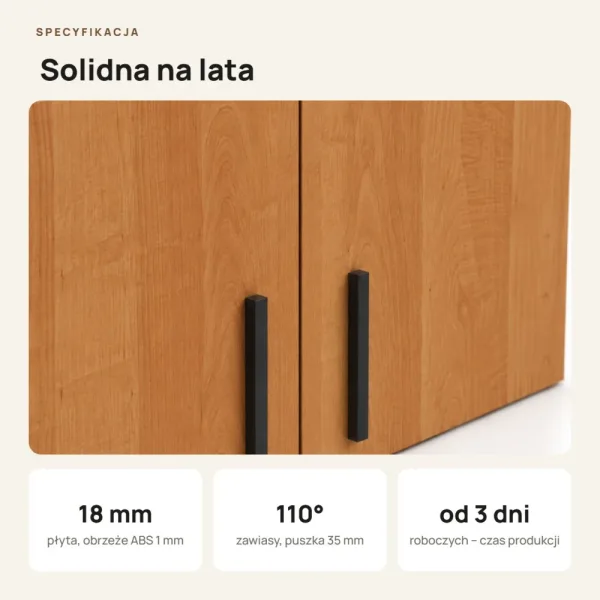 Nadstawka do szafy Kamil - Olcha