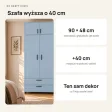 Nadstawka do szafy Kamil - Niebieska