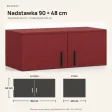 Nadstawka do szafy Kamil - Czerwona