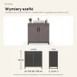 Szafka pod umywalkę - Grafit