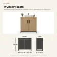 Szafka pod umywalkę - Dąb Kamienny