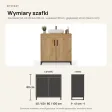 Szafka pod umywalkę - Dąb Złoty