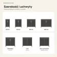 Szafka pod umywalkę - Dąb Złoty