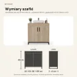 Szafka pod umywalkę - Dąb Artisan