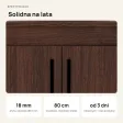 Szafka pod umywalkę - Wenge