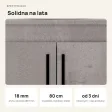 Szafka pod umywalkę - Beton
