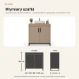Szafka pod umywalkę - Cappuccino
