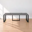 Biurko podwójne Iron Duo Loft - Grafit