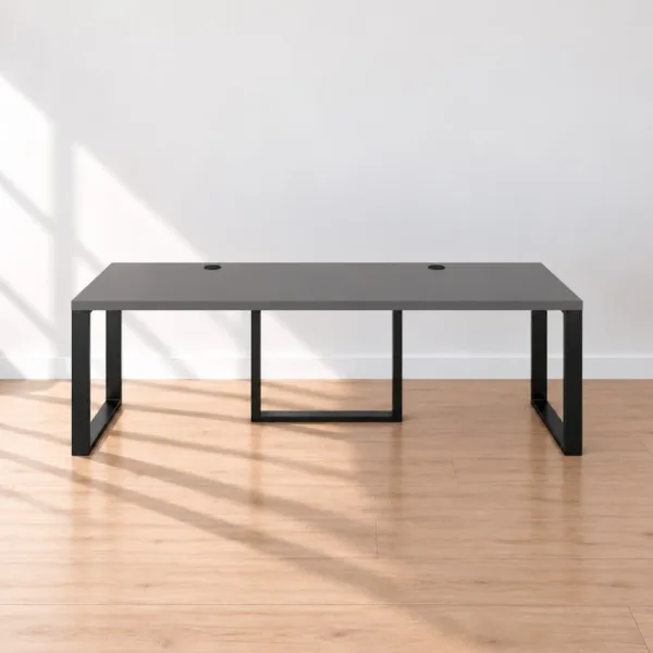 Biurko podwójne Iron Duo Loft - Grafit