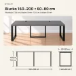 Biurko podwójne Iron Duo Loft - Grafit