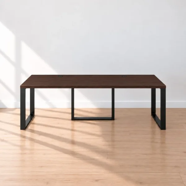 Biurko podwójne Iron Duo Loft - Wenge