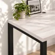 Biurko podwójne Iron Duo Loft - Sosna