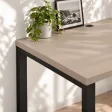 Biurko podwójne Iron Duo Loft - Cappuccino