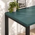 Biurko podwójne Iron Duo Loft - Zielony