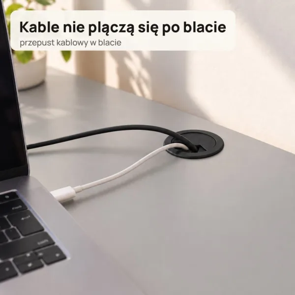 Biurko lekarskie narożne z szufladami - Szare