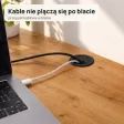 Biurko lekarskie narożne z szufladami - Dąb Złoty