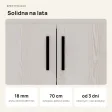 Wisząca łazienkowa szafka pod umywalkę - Sosna