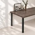 Biurko komputerowe Iron - Beton rdzawy
