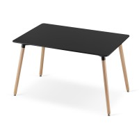 Stół prostokątny - Czarny