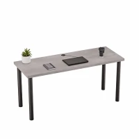 Biurko komputerowe Iron - Beton