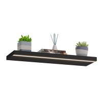 Półka wisząca LED - Czarna
