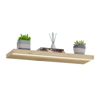 Półka wisząca LED - Dąb artisan