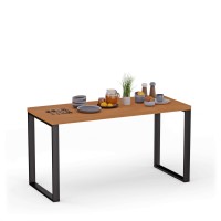 Stół kuchenny z metalowymi nogami - Olcha