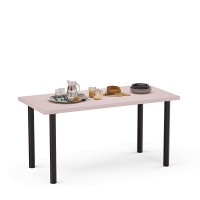 Stół kuchenny - Różowy