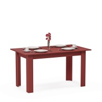 Stół do jadalni - Czerwony