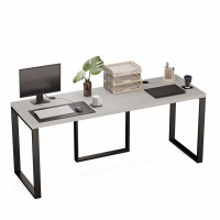 Biurko podwójne Iron Duo Loft - Szary