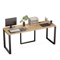 Biurko podwójne Iron Duo Loft - Dąb Złoty