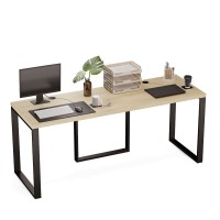 Biurko podwójne Iron Duo Loft - Dąb Artisan