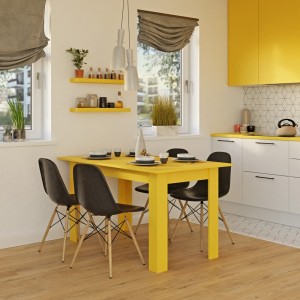 Stół kuchenny żółty kuchnia.jpg