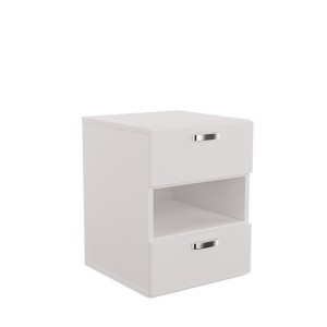 Kontenerek biały dwie szuflady + półka pośrodku bez kółek.jpg