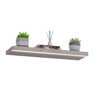 Półka wisząca LED - Beton