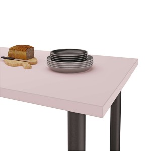 Stolik kuchenny z nogami okrągłymi - różowy (4).jpg