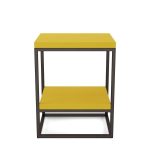 Stolik metalowy podwójny - żółty (3).jpg
