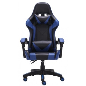Fotel krzesło gamingowe GameMaster - Niebieskie